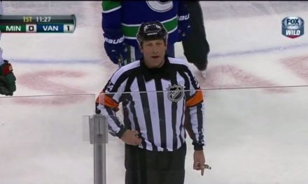 Brad Meier Waves off Wild Goal for Apparent ‘No-Touch Interference’