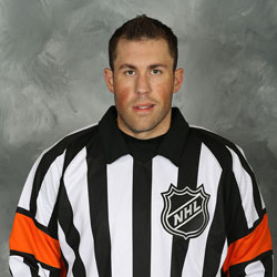 NHL Referee Francis Charron (#6)