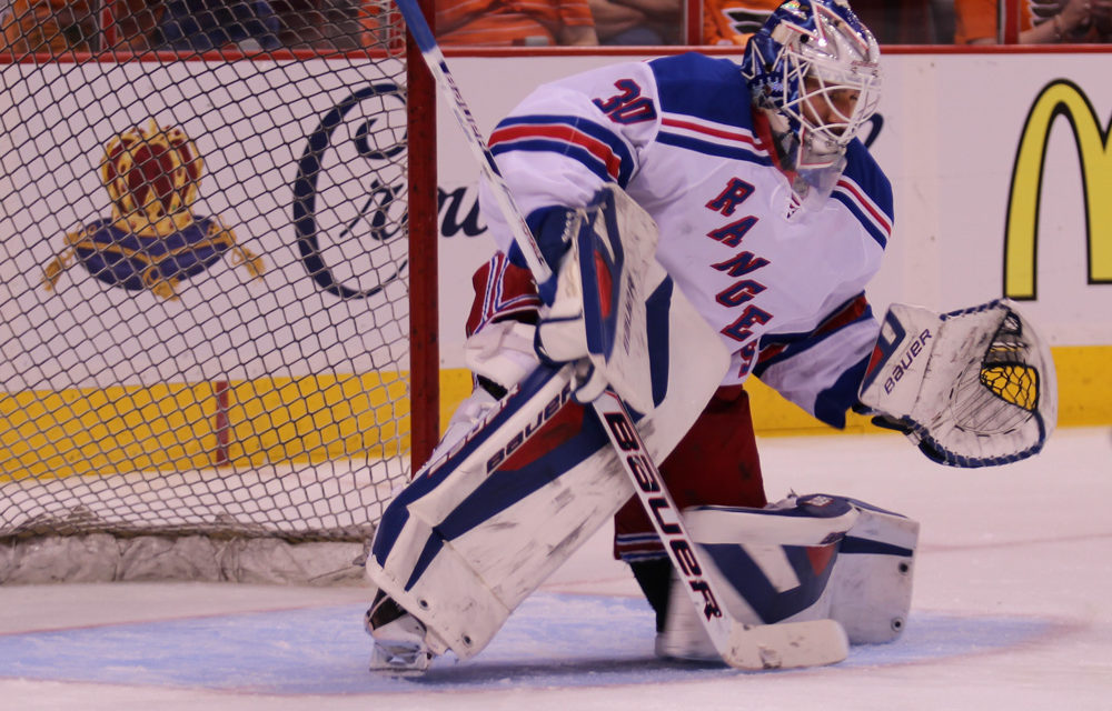 Rangers’ Lundqvist Fined $5000 for Spraying Water on Pens’ Crosby