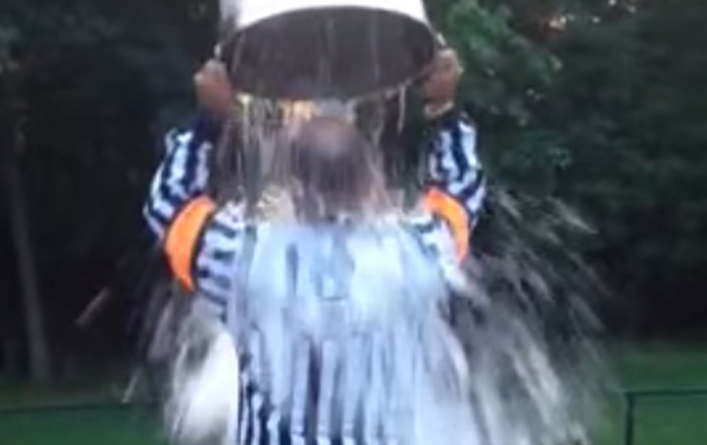 Referees, Linesmen Take the ALS Ice Bucket Challenge