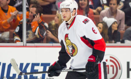 Sens’ Ryan Penalized for Playing Puck from Bench