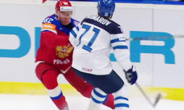 IIHF Worlds: Komarov Ejected on Phantom Kneeing Call
