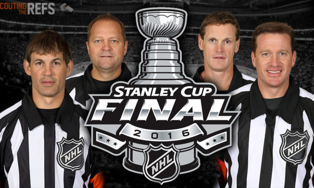 Tonight’s NHL Stanley Cup Final Referees & Linesmen – Game 1