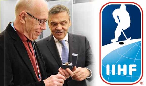 IIHF Recognizes Bob Nadin on 45 Years as Referee, Supervisor