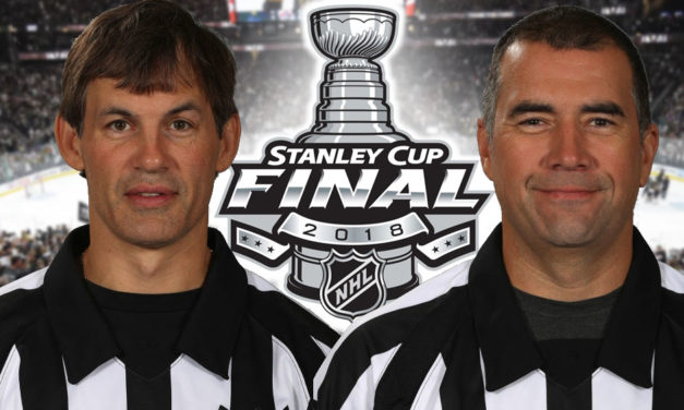 Tonight’s NHL Stanley Cup Final Game 1 Referees and Linesmen – 5/28/18