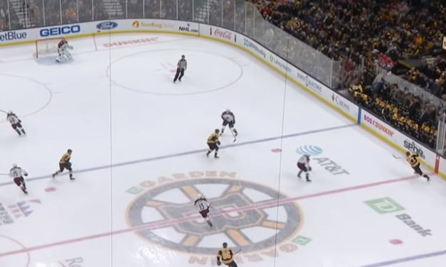 Bruins Goal Waved Off After Puck Deflects Off Curved Glass
