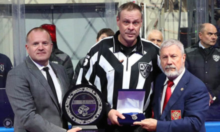KHL’s Shelyanin is First Russian Linesman to Work 1000 Games