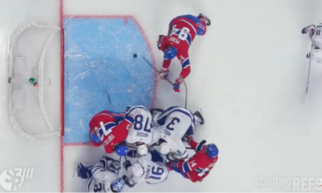 Canadiens Goal Stands After Review With Toffoli in Crease
