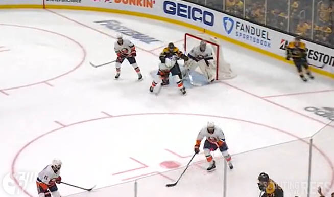Boston S Debrusk Fined For Cross Checking Scouting The Refs